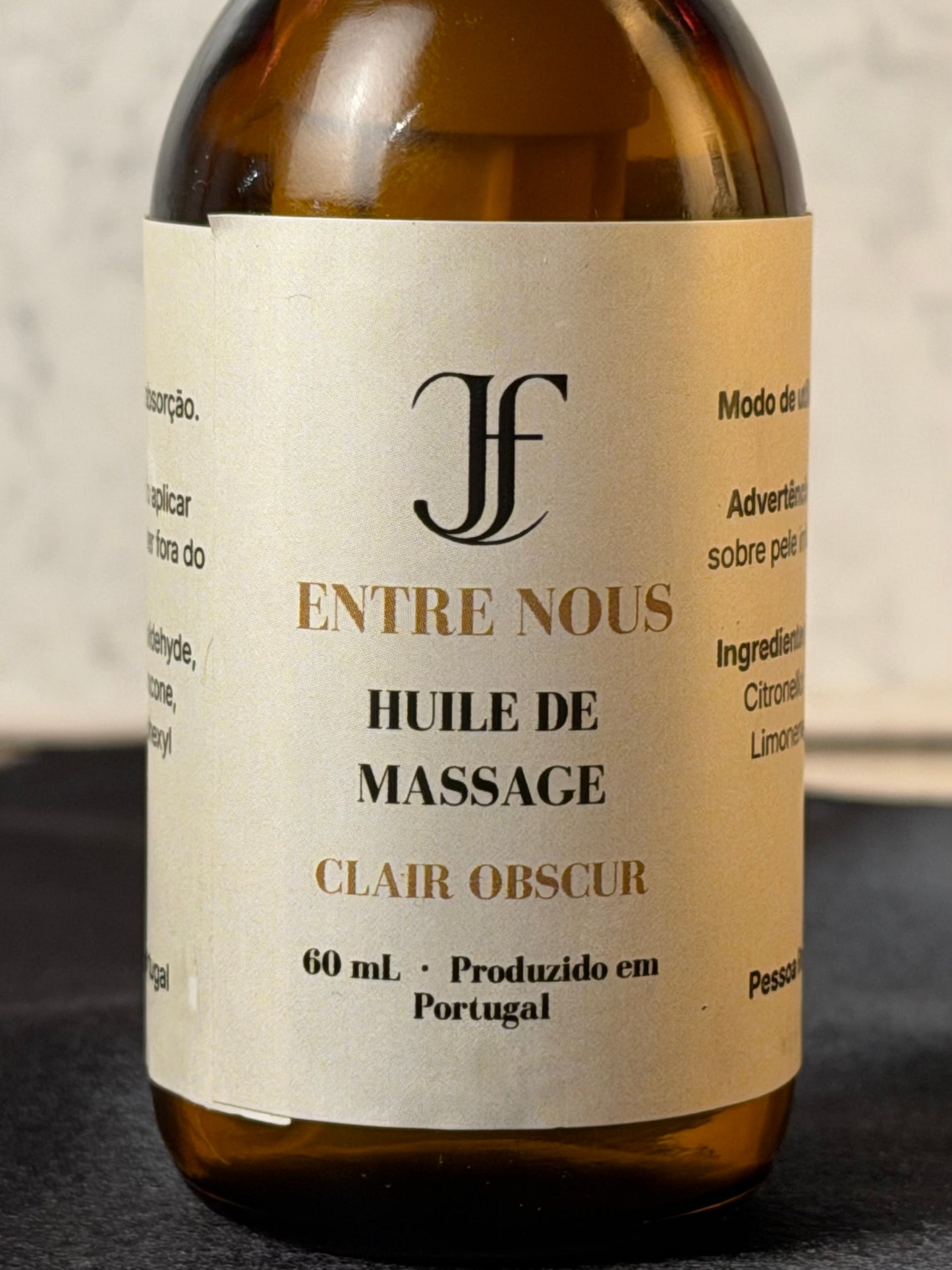 Huile de Massage · Entre Nous